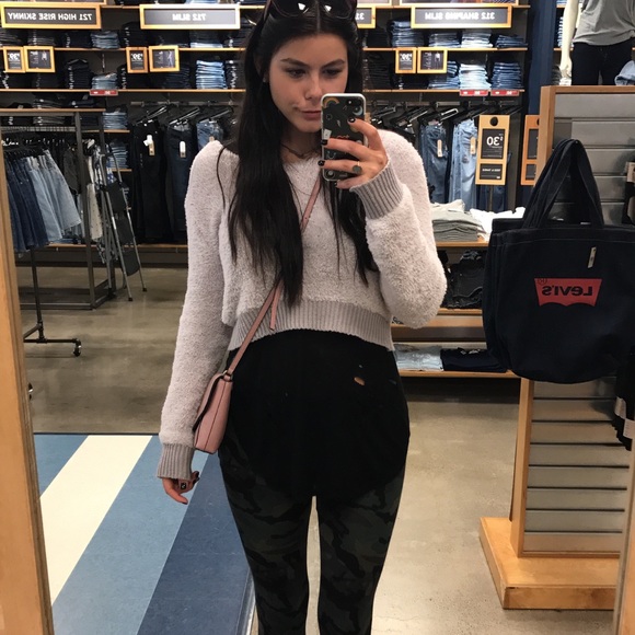 Cute Fuzzy Hooded Sweater! - Picture 1 of 5